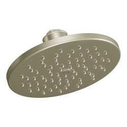 Moen つや消しニッケル 単機能 8インチ径 スプレーヘッド エコパフォーマンス レインシャワー Moen S6360EPBN
