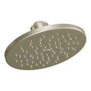 Moen つや消しニッケル 単機能 8インチ径 スプレーヘッド エコパフォーマンス レインシャワー Moen S6360EPBN