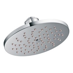 Moen クローム 単機能 8インチ径 スプレーヘッド レインシャワー Moen S6360