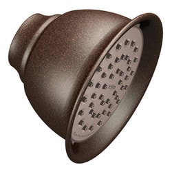 Moen オイルラビングブロンズ 単機能 4.375インチ径 スプレーヘッド エコパフォーマンス シャワーヘッド Moen 6302EPORB