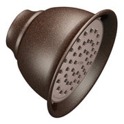 Moen オイルラビングブロンズ 単機能 4.375インチ径 スプレーヘッド エコパフォーマンス シャワーヘッド Moen 6302EPORB