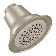 Moen つや消しニッケル 単機能 3.5インチ径 スプレーヘッド エコパフォーマンス シャワーヘッド Moen 6303EPBN