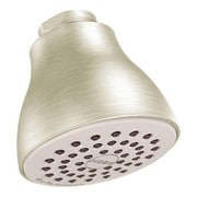 Moen つや消しニッケル 単機能 2.5インチ径 スプレーヘッド エコパフォーマンス シャワーヘッド Moen 6300EPBN