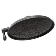 Isabel マットブラック 2機能 9インチ径 スプレーヘッド レインシャワー Isabel S1311BL