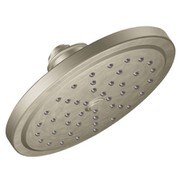 Moen つや消しニッケル 単機能 6.75インチ径 スプレーヘッド レインシャワー Moen S176BN