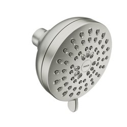 Adler スポットレジスト（TM）つや消しニッケル 4機能 3.5インチ径 スタンダード スプレーヘッド Adler 23027SRN