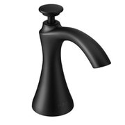 トランジショナル ソープディスペンサー マットブラック Transitional Soap Dispenser S3946BL