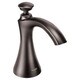 トランジショナル ソープディスペンサー ブラックステンレス Transitional Soap Dispenser S3946BLS
