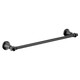 Colinet マットブラック タオルバー Colinet YB0518BL