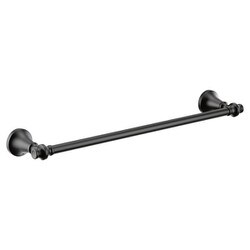 Colinet マットブラック タオルバー Colinet YB0518BL