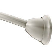 Curved Shower Rods カーブ シャワーロッド つや消しニッケル マグネティクス付き 突っ張り又は固定式 Curved Shower Rods MDN2170BN