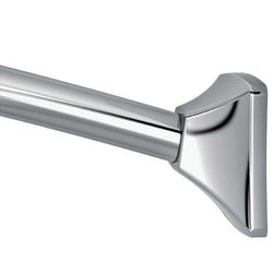 Curved Shower Rods クローム アジャスタブル カーブ シャワーロッド Curved Shower Rods CSR2164CH