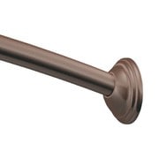 Curved Shower Rods オールドワールドブロンズ 5フィート カーブ シャワーロッド Curved Shower Rods CSR2155OWB