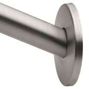 Curved Shower Rods つや消しニッケル 5フィート カーブ シャワーロッド Curved Shower Rods CSR2145BN