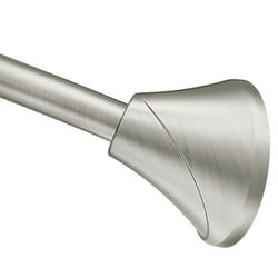 Curved Shower Rods つや消しニッケル 突っ張り式 カーブ シャワーロッド Curved Shower Rods CSR2172BN