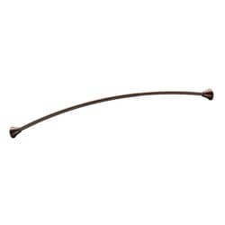 Curved Shower Rods オールドワールドブロンズ 突っ張り式 カーブ シャワーロッド Curved Shower Rods CSR2172OWB
