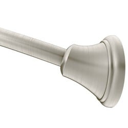 Curved Shower Rods つや消しニッケル 突っ張り式 カーブ シャワーロッド Curved Shower Rods DN2171BN