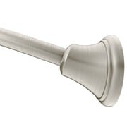 Curved Shower Rods つや消しニッケル 突っ張り式 カーブ シャワーロッド Curved Shower Rods DN2171BN
