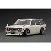 IG3153 1/18 ダットサン ブルーバード 510 ワゴン ホワイト [レジンキャストミニカー]