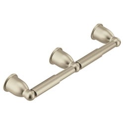 Mason サテンニッケル ダブルトイレットペーパーホルダー Mason YB8088SN