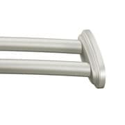 Curved Shower Rods つや消しニッケル アジャスタブル カーブ シャワーロッド Curved Shower Rods DN2141BN