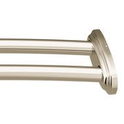 Curved Shower Rods つやありニッケル アジャスタブル カーブ シャワーロッド Curved Shower Rods DN2141NL