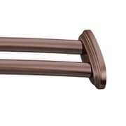 Curved Shower Rods オールドワールドブロンズ アジャスタブル カーブ シャワーロッド Curved Shower Rods DN2141OWB