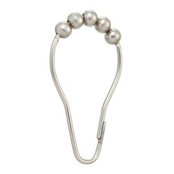 Moen つや消しニッケル シャワーカーテンリング Moen SR2100BN