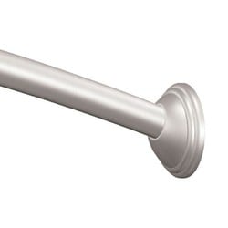 Curved Shower Rods つや消しニッケル アジャスタブル カーブ シャワーロッド Curved Shower Rods CSR2166BN