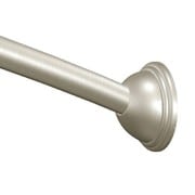 Curved Shower Rods つや消しニッケル 5インチ カーブ シャワーロッド Curved Shower Rods CSR2165BN
