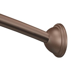 Curved Shower Rods オールドワールドブロンズ 5インチ カーブ シャワーロッド Curved Shower Rods CSR2165OWB