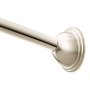 Curved Shower Rods つやありニッケル アジャスタブル カーブ シャワーロッド Curved Shower Rods CSR2160NL