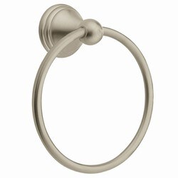 Preston つや消しニッケル タオルリング Preston DN8486BN