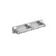 Hotel Motel クローム ダブルトイレットペーパーホルダー Hotel Motel R5580