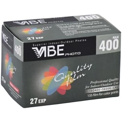 ネガカラーフィルム 27枚撮り ISO400 デーライトタイプ VIBE MAX 400 135-27EX