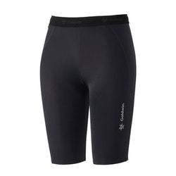 コンプレッションハーフタイツ Compression Half Tights GCW03356 ブラック(BK) サイズ2 [コンディショニングウェア タイツ レディース]