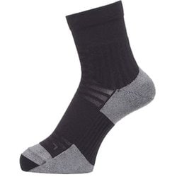 ベンチレーティング ライト クォーター ソックス Ventilating Light Quarter Socks GC23375 ブラック(BK) サイズ3(26-28cm) [ランニングウェア ソックス ユニセックス]