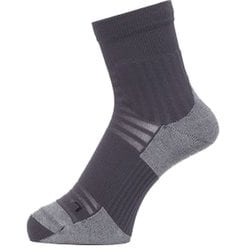 ベンチレーティング ライト クォーター ソックス Ventilating Light Quarter Socks GC23375 チャコールグレー(CH) サイズ2(24-26cm) [ランニングウェア ソックス ユニセックス]