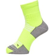 ベンチレーティング ライト クォーター ソックス Ventilating Light Quarter Socks GC23375 フラッシュイエロー(FY) サイズ2(24-26cm) [ランニングウェア ソックス ユニセックス]