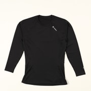 アドバンスウォームL/S GC03712 BK Lサイズ [コンディショニングウェア シャツ メンズ]