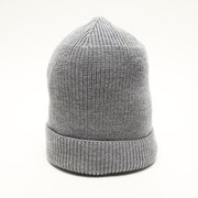 ウール ショート ビーニー Wool Short Beanie GM93399 ミックスグレー(XG) [ニットキャップ ビーニー]