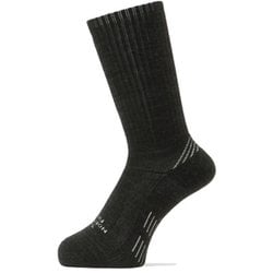トレッキング ミッドウェイト クルー Trekking Midweight Crew NN82325 ブラック×ブラック(KK) Lサイズ(27-29cm) [アウトドア ソックス ユニセックス]