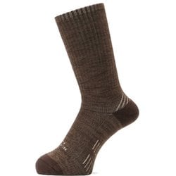 トレッキング ミッドウェイト クルー Trekking Midweight Crew NN82325 ブラウン×ベージュ(BR) Sサイズ(23-25cm) [アウトドア ソックス ユニセックス]