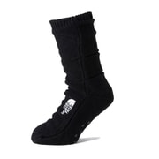 ヌプシ ブーティ ソックス Nuptse Bootie Socks NN82233 TNFブラック×TNFブラック(KK) Mサイズ(26-27cm) [アウトドア ソックス ユニセックス]