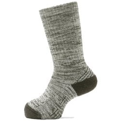 トレッキング クルー K Trekking Crew NNJ82330 チャコール×ダークグレー(CD) JLサイズ(19-21cm) [アウトドア ソックス キッズ]
