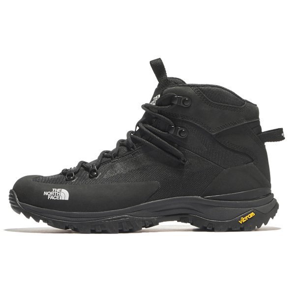 ザ・ノース・フェイス THE NORTH FACEクレストン ハイク ミッド ウォータープルーフ Creston Hike Mid WP NF52321 TNFブラック×TNFブラック(KK) US9.5(27.5cm) [トレッキングシューズ メンズ]Ω