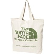 オーガニックコットントート Organic Cotton Tote NM82385 ナチュラル×ビンヤードグリーン(NG) [アウトドア トートバッグ]