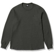 ロングスリーブウォームワッフルクルー L/S Warm Waffle Crew NT62032 AG XSサイズ [アウトドア カットソー メンズ]