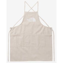 TNFロゴエプロン TNF Logo Apron NT62331 ナチュラル×ホワイト(NW) [アウトドア エプロン]