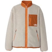 リバーシブルエクストリームパイルジャケット Reversible Extreme Pile Jacket NP72333 オートミール×マンダリン(OM) Sサイズ [アウトドア フリース ユニセックス]